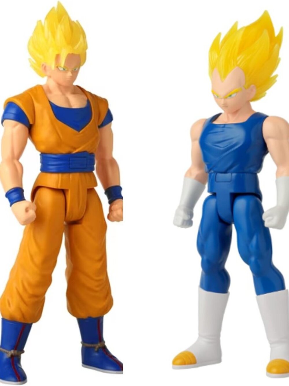NEW Dragon Ball Z Goku & Vegeta Limit Breaker Sparking 12'' Action Figures